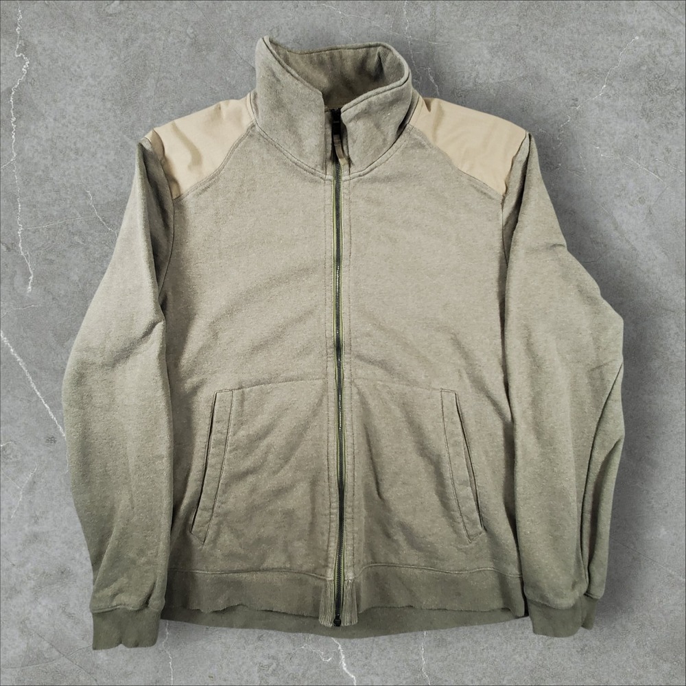 Viktos Navarone Fleece Jacket Mens 2XL Green Tactical Reinforced Shoulder Zip